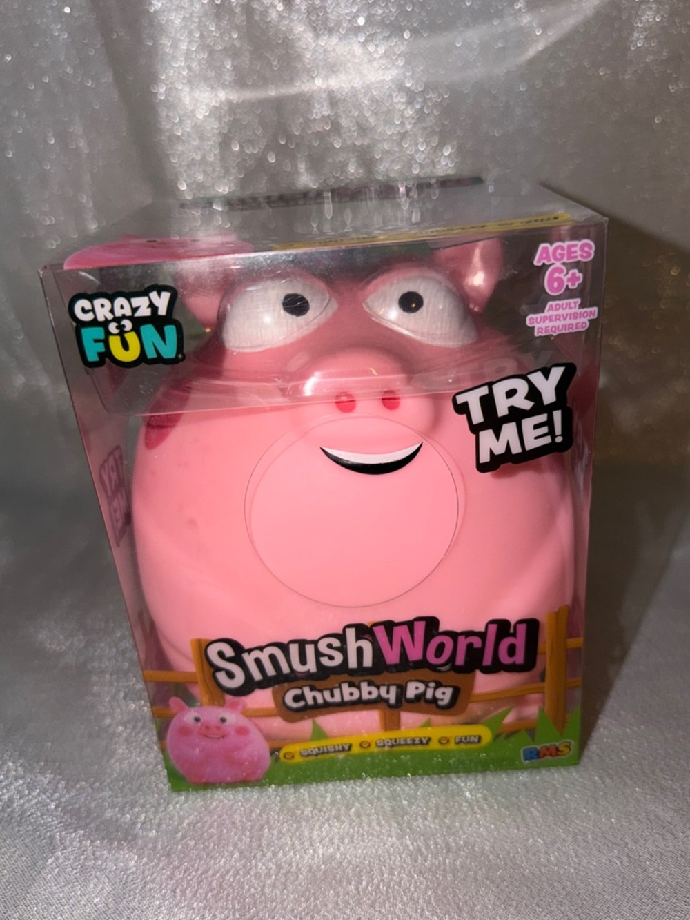 Crazy Fun Squishy Pig
